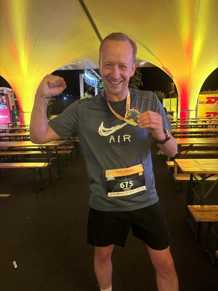 Starke Leistung beim Airport Nightrun